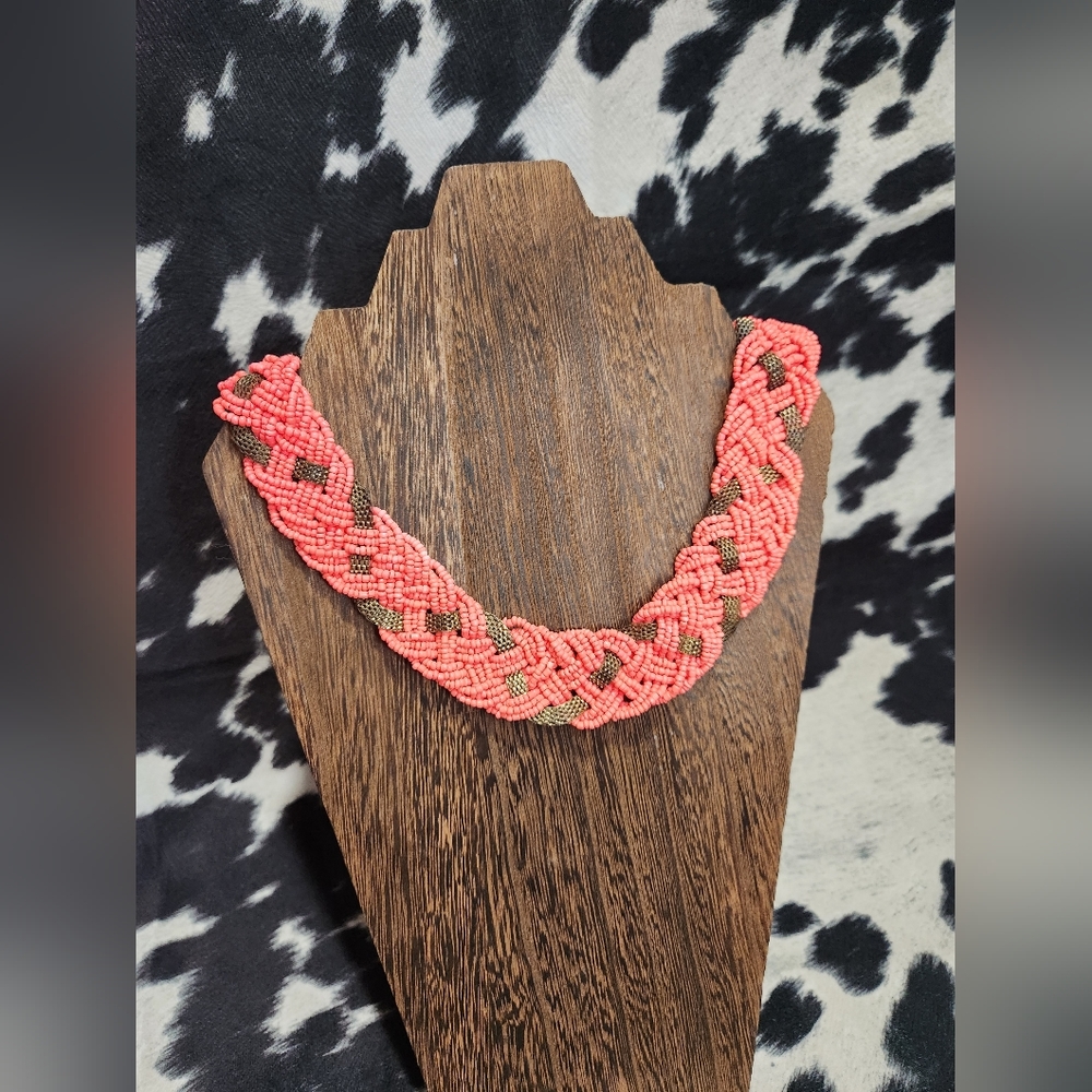 Chunky Coral Fashion Jewelry Necklace